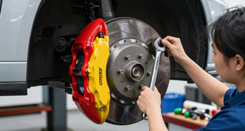 There’s An Entire Performance Car Hierarchy Coded Behind Brake Caliper Colors