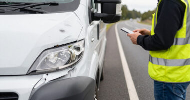 Wohnmobil Unfall A9