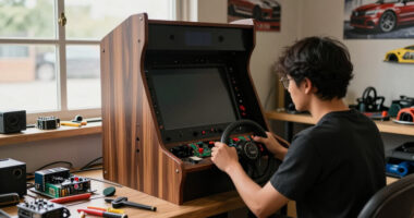 DIY Guy’s Gran Turismo 7 Arcade Cabinet Is So Much Cooler Than VR
