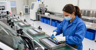 Inside The $2 Billion Battery Factory Making Cells For Tesla And Toyota