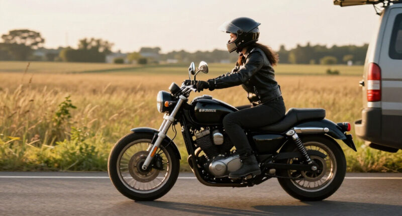 Motorradfahrer