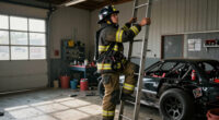 NY Firefighters Melded Drag Racing And Ladder Climbing Into One Ridiculous Sport