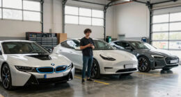 A BMW I8, Tesla Model Y, And Audi E-Tron GT All Drag Race, But The Results Are Closer Than You'd Think