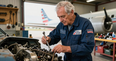 American Airlines' Legendary Mechanic Passes Away At 100 After 80-Year Career
