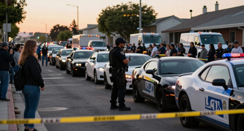 LAPD Busts Massive Street Takeover In South Bay, Impounding More Than 100 Cars - Los Angeles Times
