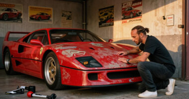Lewis Hamilton Scored A Huge Ferrari F40 Barn Find