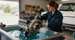 No Bridge, No Problem: New Turbo-Four Gas Engine Can Actually Run Underwater