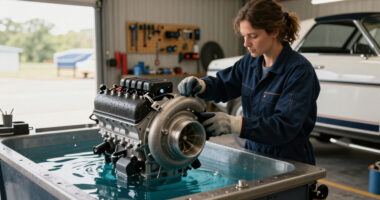 No Bridge, No Problem: New Turbo-Four Gas Engine Can Actually Run Underwater