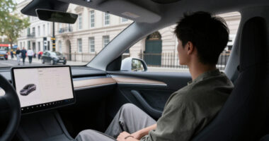 Watch: BBC Travels In Self-driving Uber Around London - BBC