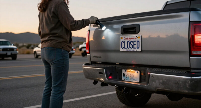 California Closed The Montana License Plate Loophole
