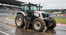 This 245-HP Farm Tractor Just Set A Lap Record At The Red Bull Ring