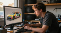 This Animator Is Making A ‘Cars’ Prequel Film With Spot-On 3D Models Of NASCAR Icons